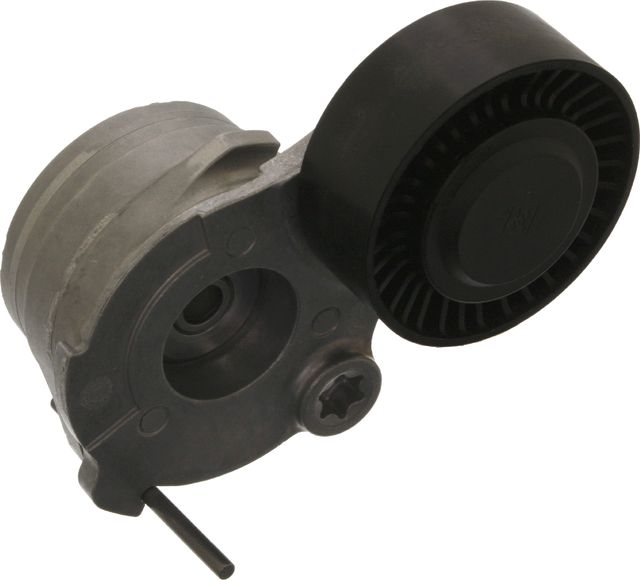 Натяжной ролик (натяжитель) приводного клинового зубчатого ремня Febi Bilstein (алюминий). Артикул 43750