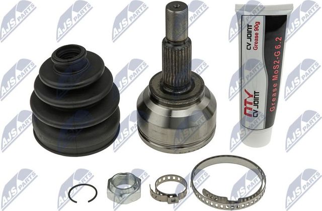 Шрус внутренний (граната) NTY передний для Renault Kangoo II 2008-2026. Артикул NPZ-RE-034