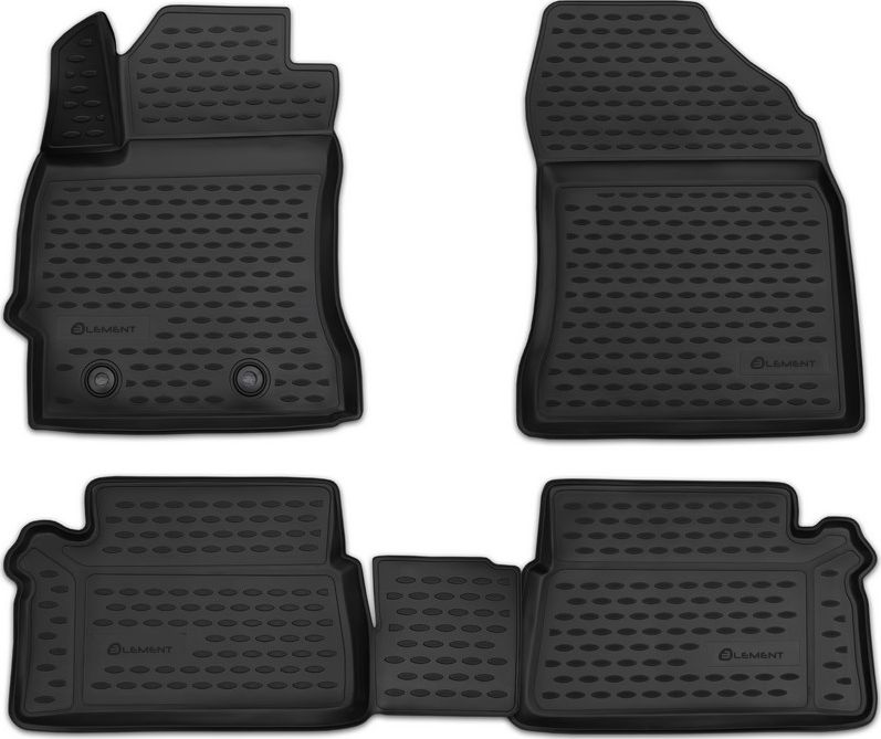 Коврики Element для салона Toyota Auris II 2013-2026. Артикул NLC.3D.48.62.210k