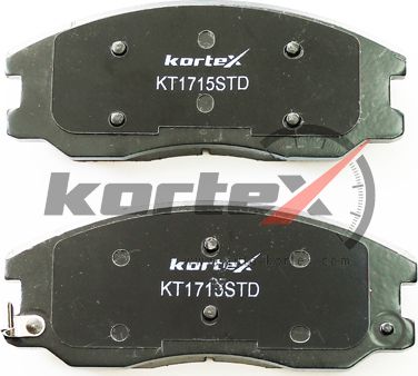 Колодки торм. CHEVROLET CAPTIVA 06-/OPEL ANTARA 06- перед.к-т (Kortex). Артикул KT1715STD