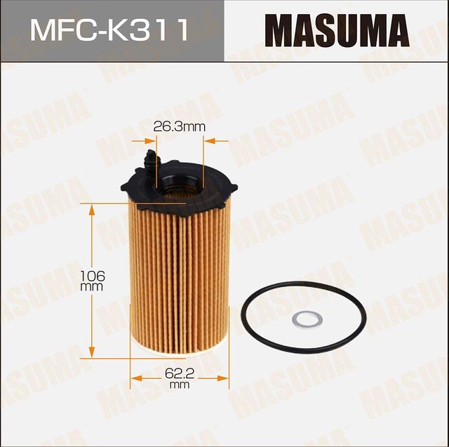 Масляный фильтр Masuma. Артикул MFC-K311