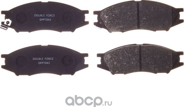 Колодки тормозные дисковые Double Force Double Force. Артикул DFP7043