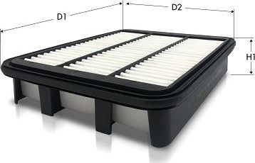 Воздушный фильтр Tecneco Filters. Артикул AR1711PMJ