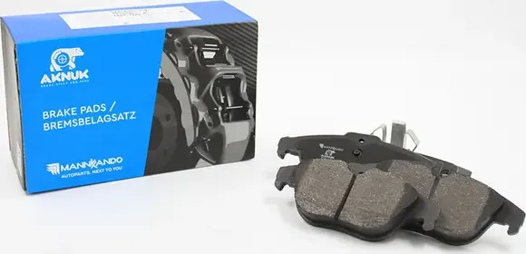 КОЛОДКИ ТОРМОЗНЫЕ ДИСКОВЫЕ ЗАДНИЕ AKNUK MERCEDES-BENZ C-CLASS (W204), Aknuk. Артикул BP4195