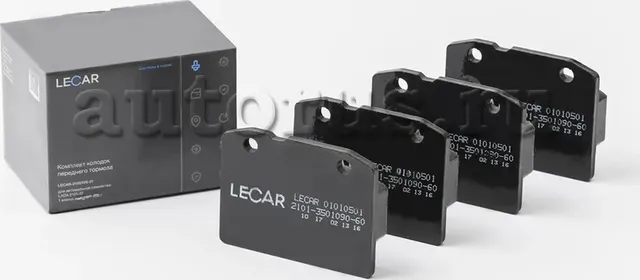 КОЛОДКА ТОРМ 2101-07 ПЕР (К-Т) (LECAR) ФИРМ.УПАК LECAR Lecar. Артикул LECAR010010501