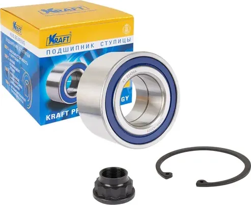 Подшипник ступицы TOYOTA AVENSIS/CAMRY/RAV 4 -06 перед.компл. (Kraft). Артикул KT204566