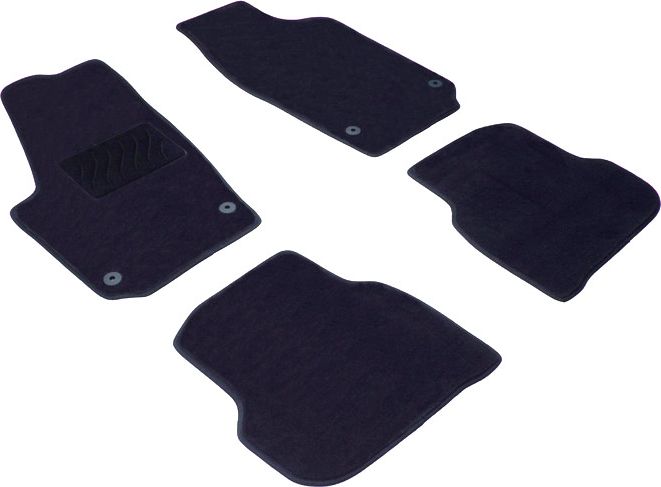 Коврики текстильные Seintex на нескользящей основе для салона Volkswagen Polo V седан 2010-2026. Артикул 82768