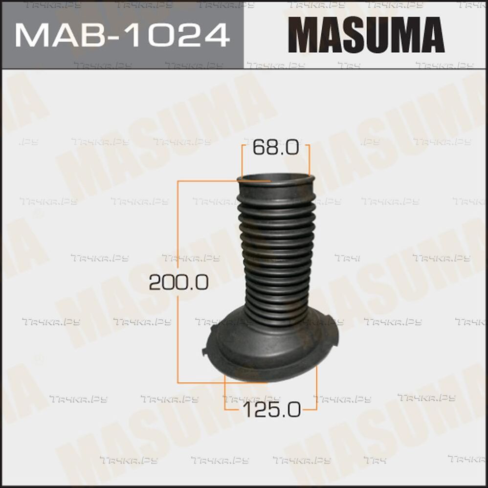Комплект отбойников и пыльников амортизаторов (стоек) Masuma. Артикул MAB-1024