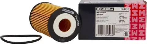 Фильтр масляный (Marshall). Артикул ML4212