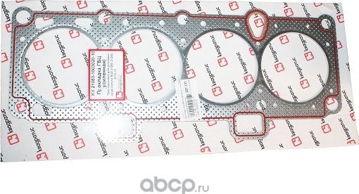 Прокладка головки блока 21083 (82.0) КВАДРАТИС перфорация с герметиком Квадратис. Артикул KV21083100302010