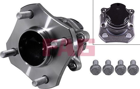 Ступица колеса с интегрированным подшипником Fag задняя для Nissan NV200 2010-2026. Артикул 713 6330 40