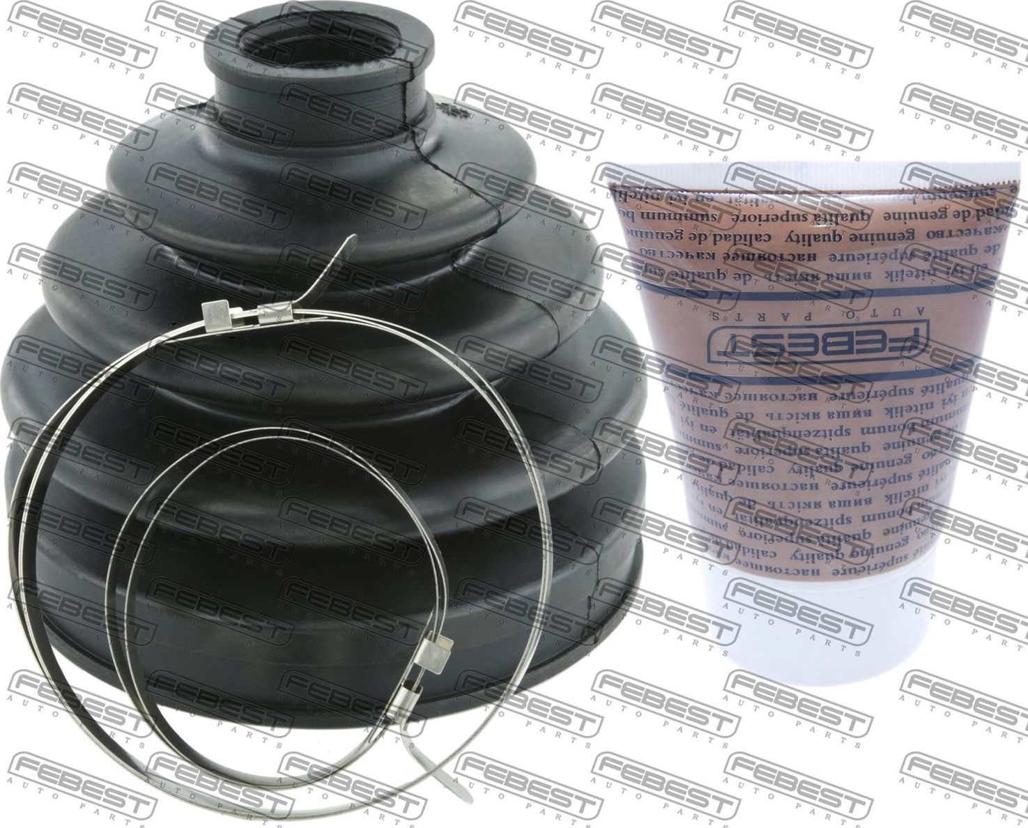 Пыльник ШРУСа наружный Febest (NBR (бутадиен-нитрильный каучук)). Артикул 0217-C24