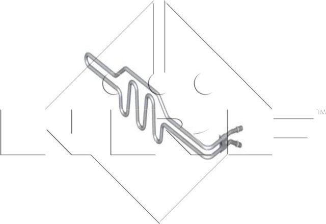 Радиатор масляный (маслоохладитель) для гидроусилителя руля NRF (алюминий) для BMW 3 V (E90/E91/E92/E93) 2005-2011. Артикул 31251