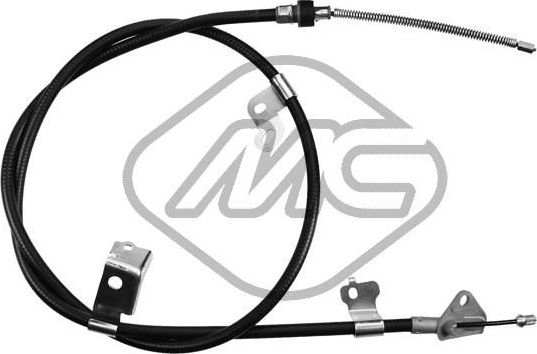 Трос ручника (тросик ручного тормоза) Metalcaucho. Артикул 83481