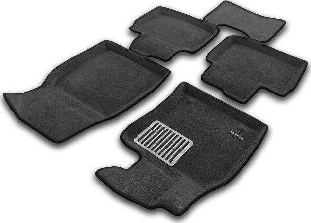 Коврики текстильные Euromat 3D Lux для салона Toyota Camry XV80 2024-2026. Артикул EM3D-005112G