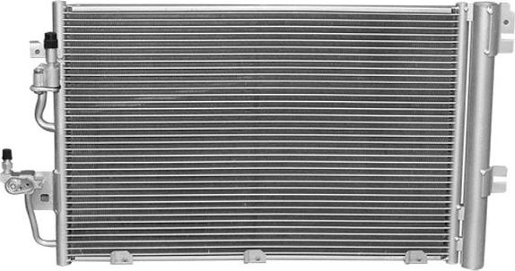 Радиатор кондиционера (конденсатор) ASAM. Артикул 32169