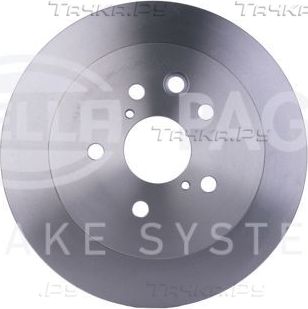 Тормозной диск Hella задний для Lexus IS II 2005-2013. Артикул 8DD 355 112-881