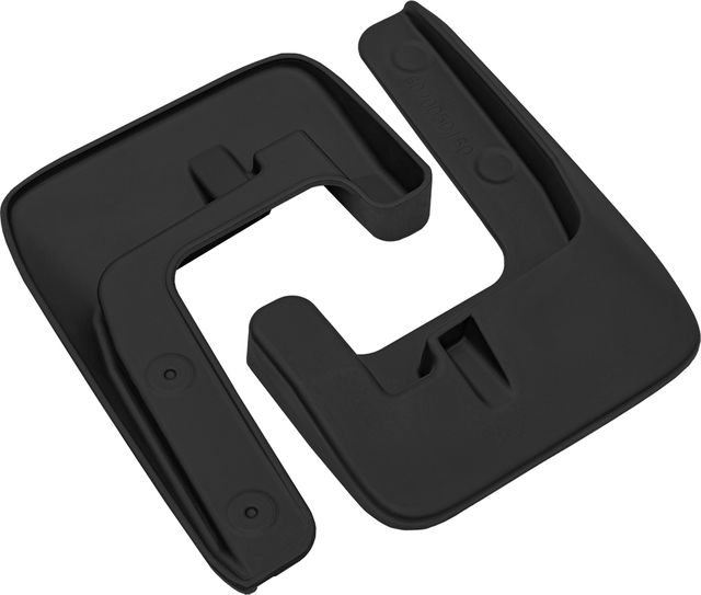 Брызговики Rezkon резиновые передняя пара для Hyundai Solaris I 2010-2017. Артикул 6020050160