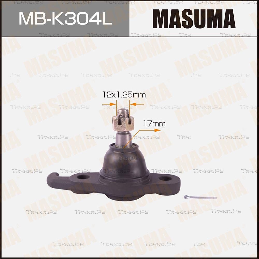 Шаровая опора Masuma передняя передняя правая/левая нижняя для Hyundai Tucson I 2004-2010. Артикул MB-K304L