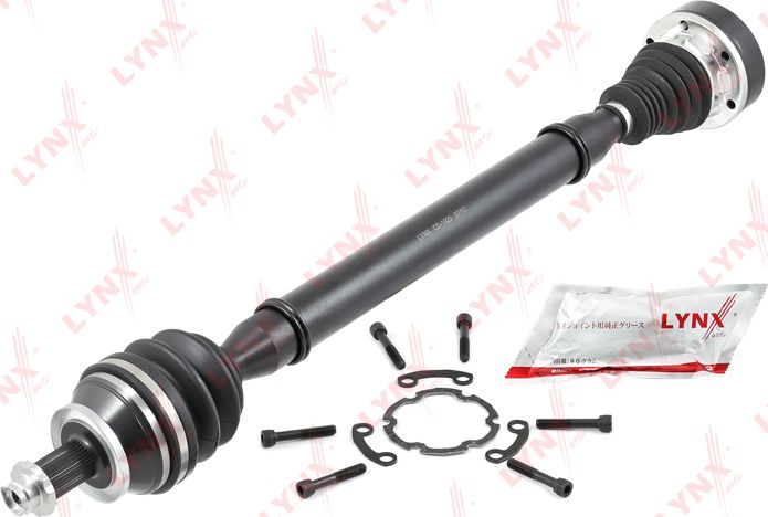 Полуось (привод в сборе, приводной вал) LYNXauto. Артикул CD-1025