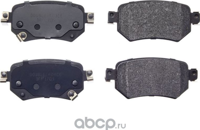 Колодки тормозные дисковые Double Force. Артикул DFP1709