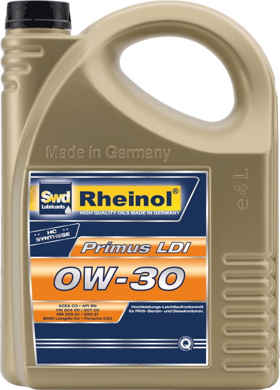 Моторное масло Primus LDI 0w30 син. (4л) (Rheinol). Артикул 30172,480