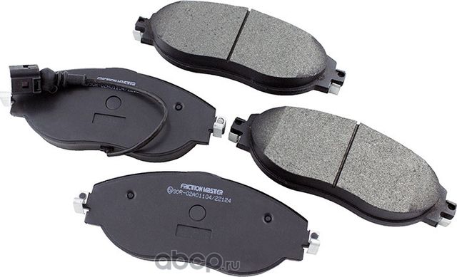 Колодки тормозные дисковые (Frictionmaster). Артикул MKD1633