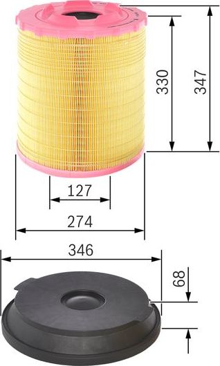 Воздушный фильтр Bosch. Артикул F 026 400 288