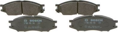Тормозные колодки Bosch (Low-Metallic) передние для Nissan Almera Classic I 2006-2012. Артикул 0 986 495 146