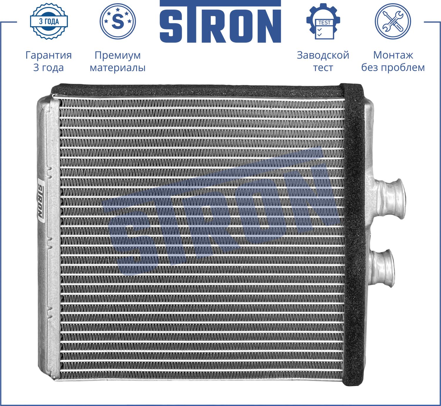 Радиатор отопителя (Stron). Артикул sth0044