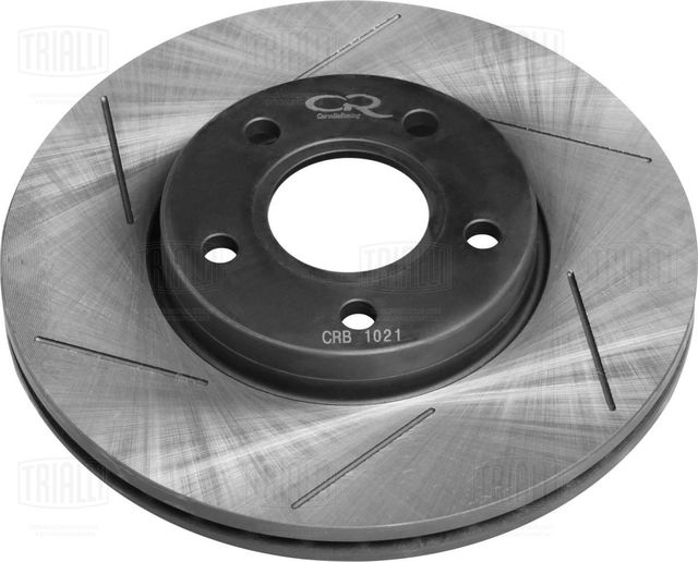 Диск торм. HighCarbon с тех.выт. перед. прав. для а/м Ford Focus II (05-) d=278 5*108 (CRB 1021) (Trialli). Артикул crb-1021