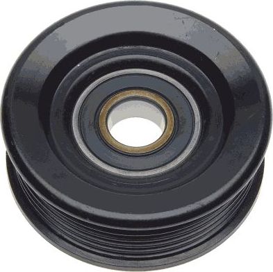 Направляющий (ведущий) ролик приводного поликлинового ремня Gates (Углеродистая сталь) для Chrysler Pacifica CS 2003-2006. Артикул T36100