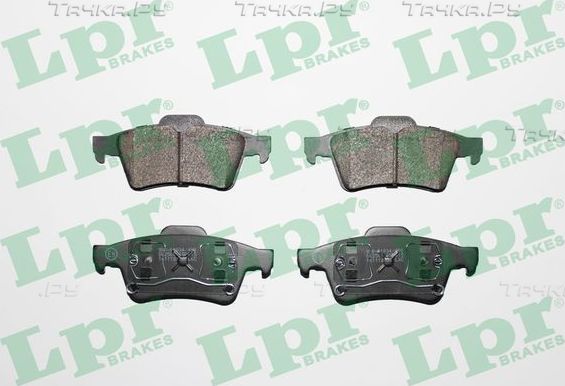 Тормозные колодки LPR задние для Opel Signum I 2003-2008. Артикул 05P815