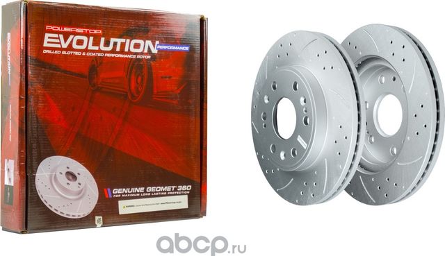 ДИСК ТОРМОЗНОЙ ПЕРЕДНИЙ Chevrolet Tahoe / Cadillac Escalade IV **Склад Масла (Powerstop). Артикул AR8654