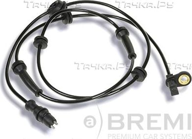 Датчик ABS Bremi передний правый для Fiat Doblo I 2001-2015. Артикул 50221