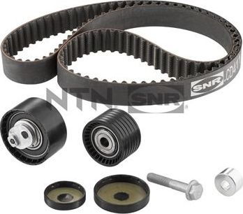 Ремень ГРМ с роликами (комплект) NTN / SNR. Артикул KD455.52
