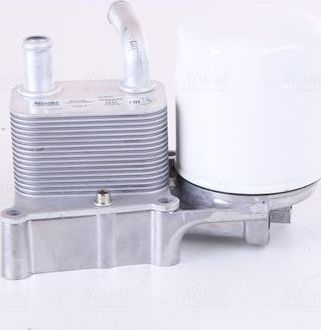 Радиатор масляный (маслоохладитель) для двигателя Nissens (алюминий). Артикул 90706