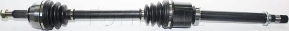 Полуось (привод в сборе, приводной вал) Formpart. Артикул 22380143/S