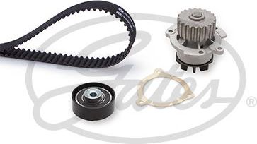 Помпа (водяной насос) с комплектом ремня ГРМ Gates PowerGrip® для Datsun mi-DO 2014-2025. Артикул KP15670XS