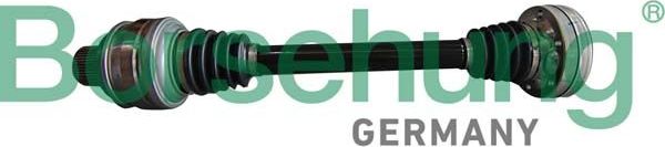 Полуось (привод в сборе, приводной вал) Borsehung. Артикул B10608