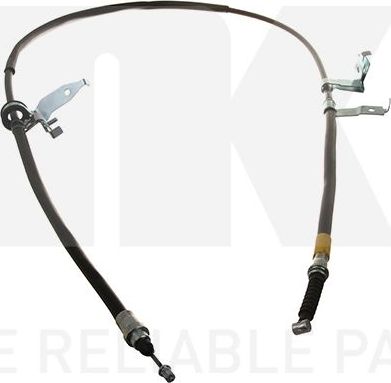 Трос ручника (тросик ручного тормоза) NK правый для Mazda 5 II (CW) 2010-2015. Артикул 903281