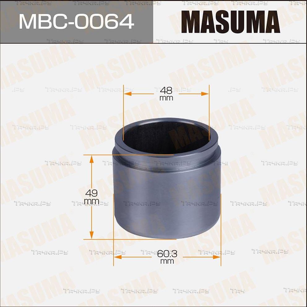 Поршень тормозного суппорта Masuma передний для Toyota Mark X II 2009-2026. Артикул MBC-0064