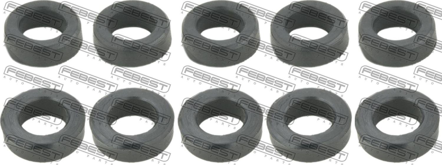 Кольцо форсунки уплотнительное Febest для Toyota Crown X (S150) 1995-1999. Артикул RINGFL-010-PCS10