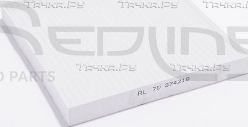 Салонный фильтр RED Line. Артикул 36KI085