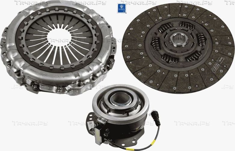 Сцепление (комплект) SACHS Kit plus CSC для Volvo  FM II 2013-2026. Артикул 3400 710 777