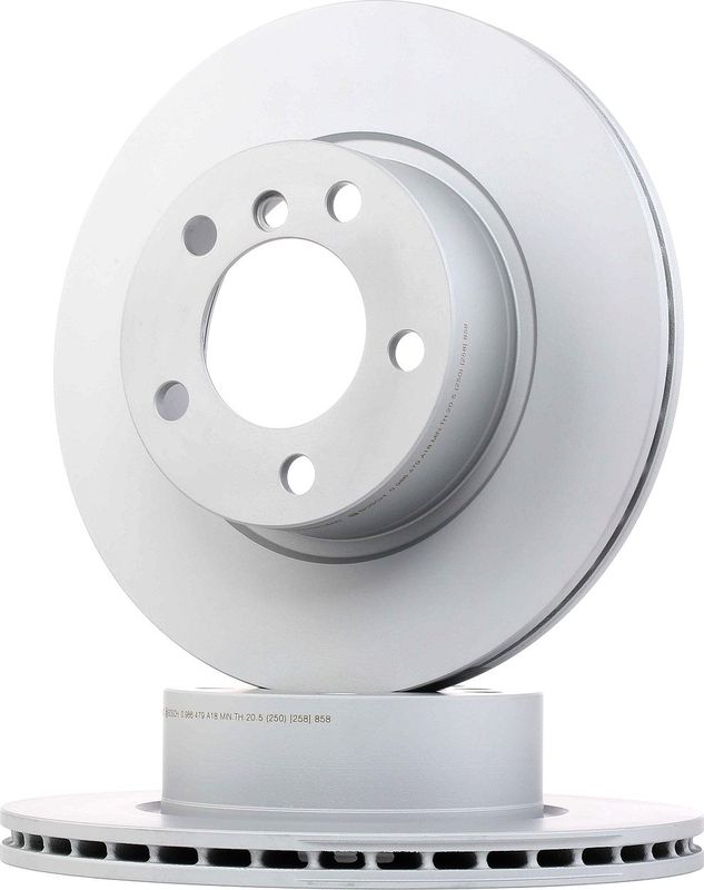 Тормозной диск Bosch передний для BMW 1 II (F20/F21) 2011-2019. Артикул 0 986 479 A18