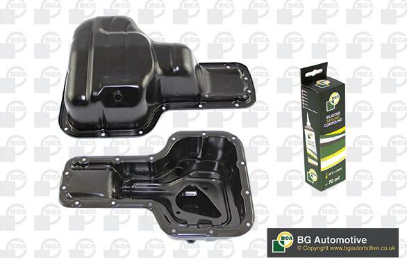 Масляный поддон картера двигателя BGA для Daihatsu YRV I 2001-2005. Артикул SP9102