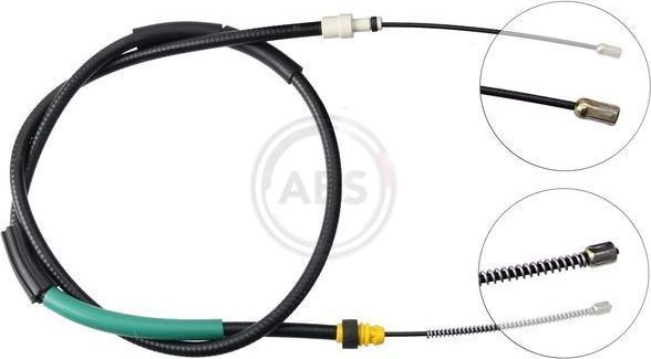 Трос ручника (тросик ручного тормоза) ABS. Артикул K13347