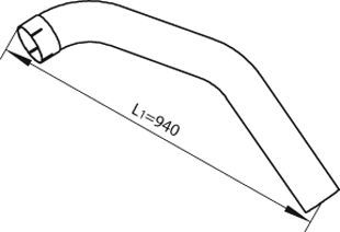 Глушитель Dinex для MAN F2000 1994-2000. Артикул 49227