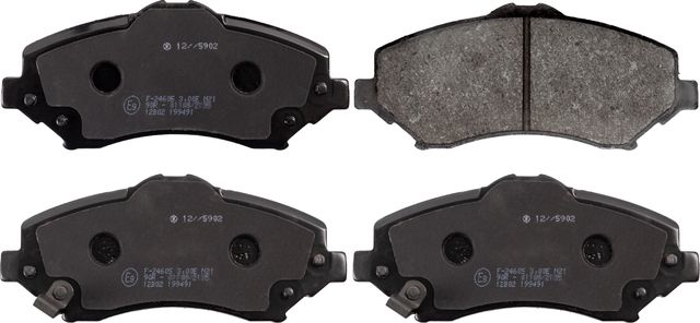 Тормозные колодки Blue Print передние для Dodge Journey I 2008-2026. Артикул ADA104213